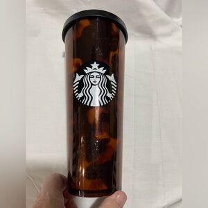 Starbucks tortoise shell cold cup tumbler
